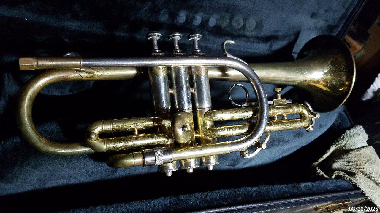 Reynolds 1936 60B Professional cornet sn 485 - 2025-08-30 (1)
