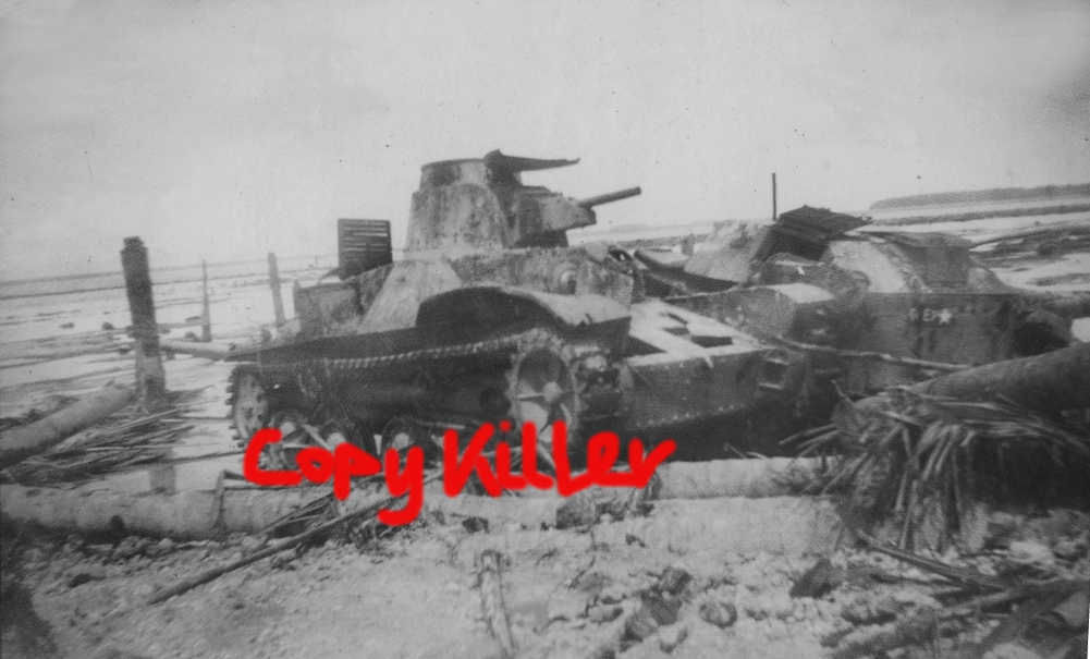 Japanese Type 95 Ha-Go Tank in Betio (1)