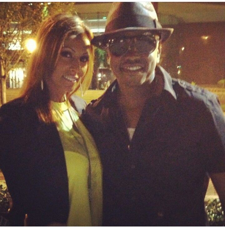 Donell with his wife
