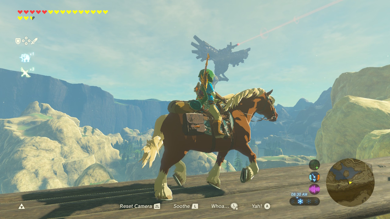 About horse taming r/botw