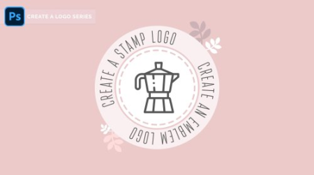 Create A Modern Stamp Logo in Adobe Photoshop