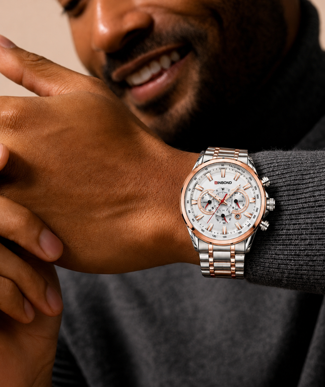Binbond wristwatch lifestyle photo 11