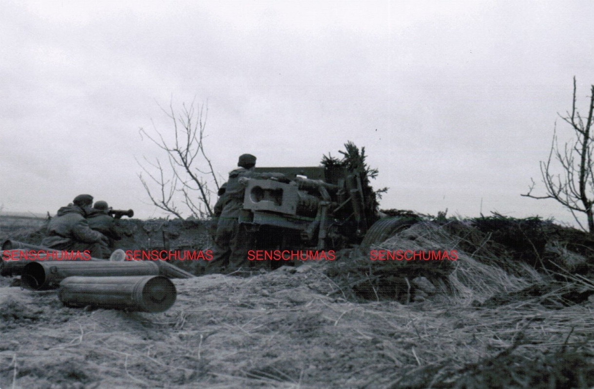 8,8 cm Panzerabwehrkanone ( Pak ) 43 - 41 in Einsatz. Ostfront 1944 ( 2
