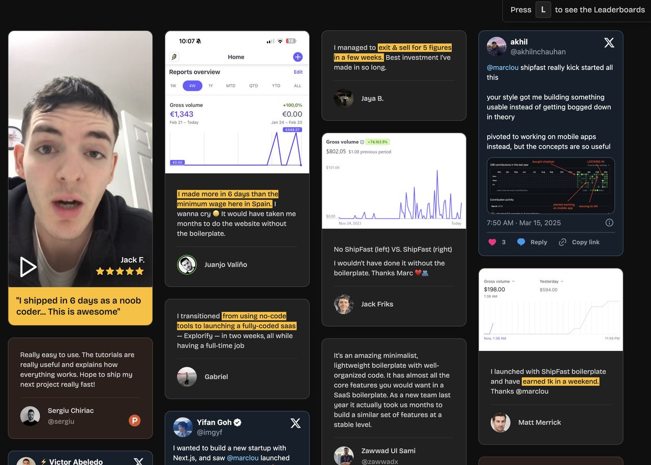 Shipfast testimonials