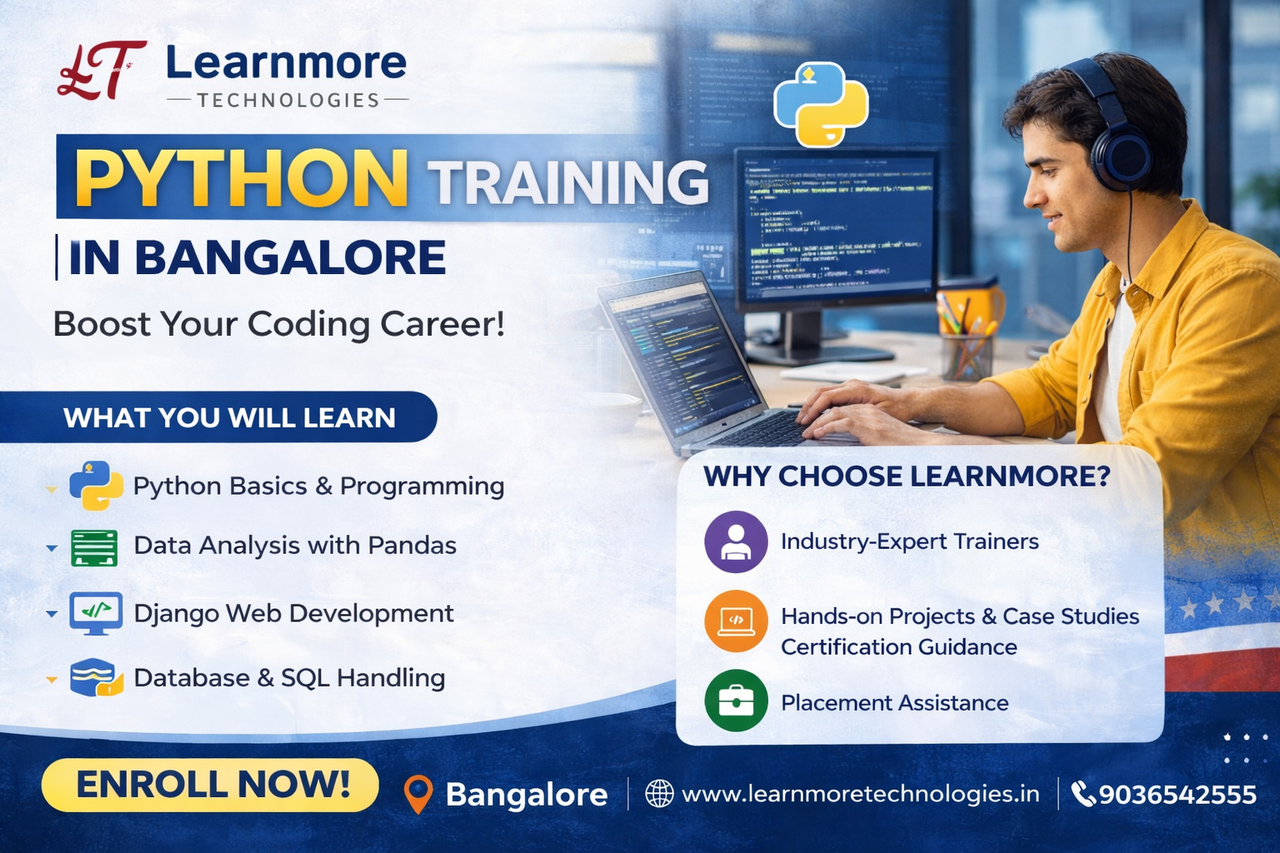 Python training in Bangalore