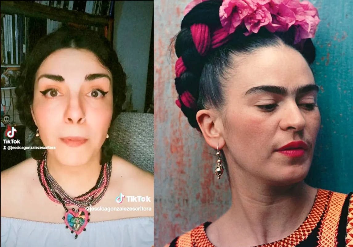 Joven asegura ser la reencarnación de Frida Kahlo