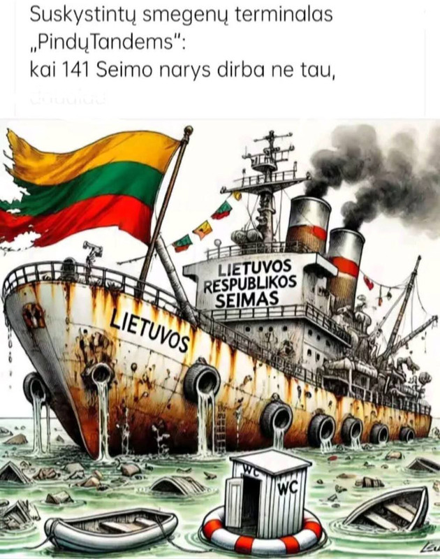 Genialus (savo kvailumu) Skvernelio pasisakymas