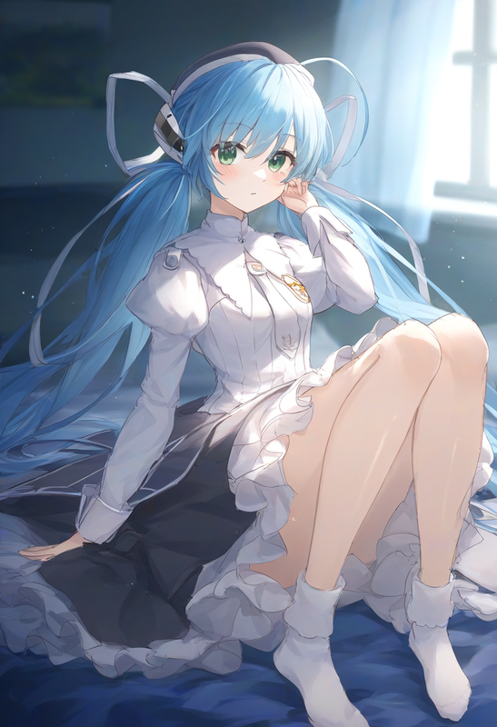 1girl, hoshino yumemi, [[[planetarian]]], {{{kasugano sora (yosuga no sora) cosp s-1324808727