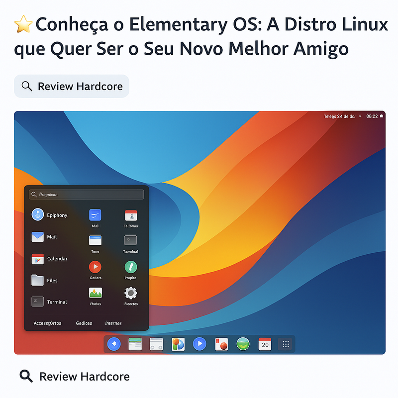 ⭐ Conheça o Elementary OS: A Distro Linux que Quer Ser o Seu Novo Melhor Amigo