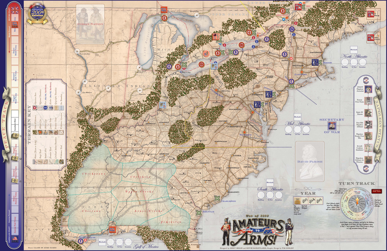 Amateurs to Arms!Map