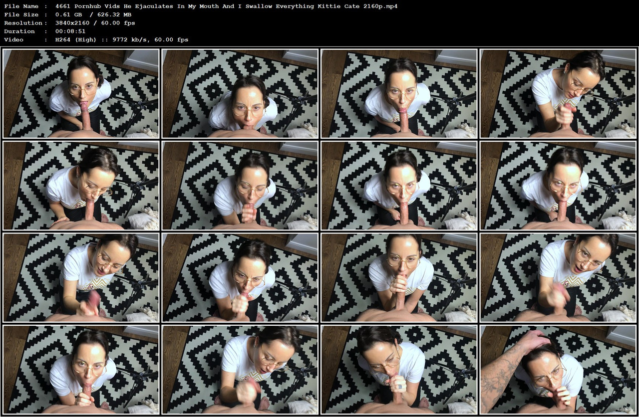 4661 Pornhub Vids He Ejaculates In My Mouth And I Swallow Everything Kittie Cate 2160p mp4