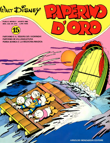 PAPERINO D’ORO – Raccolta completa (15 volumi)(Mondadori)(1979)