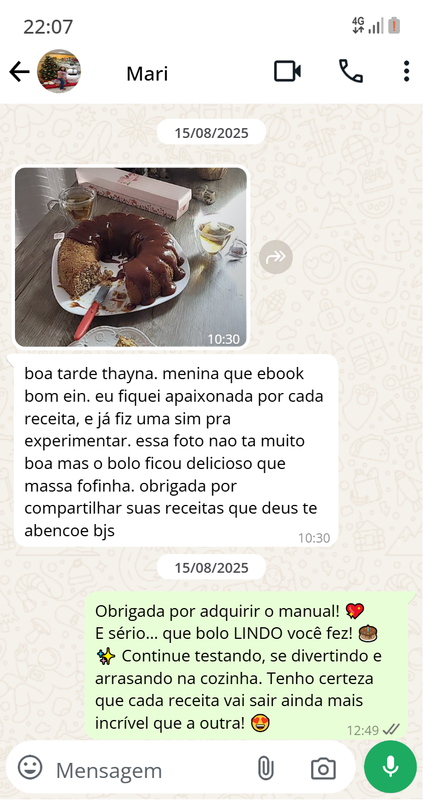 Mais depoimentos de clientes satisfeitos