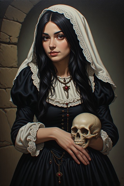 breathtaking-oil-painting-Goth-(15)