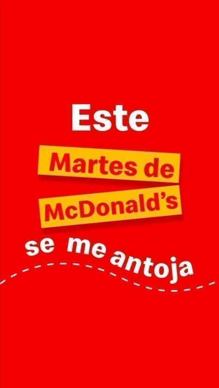 McDonald's: Martes de McDonald's 21 Junio