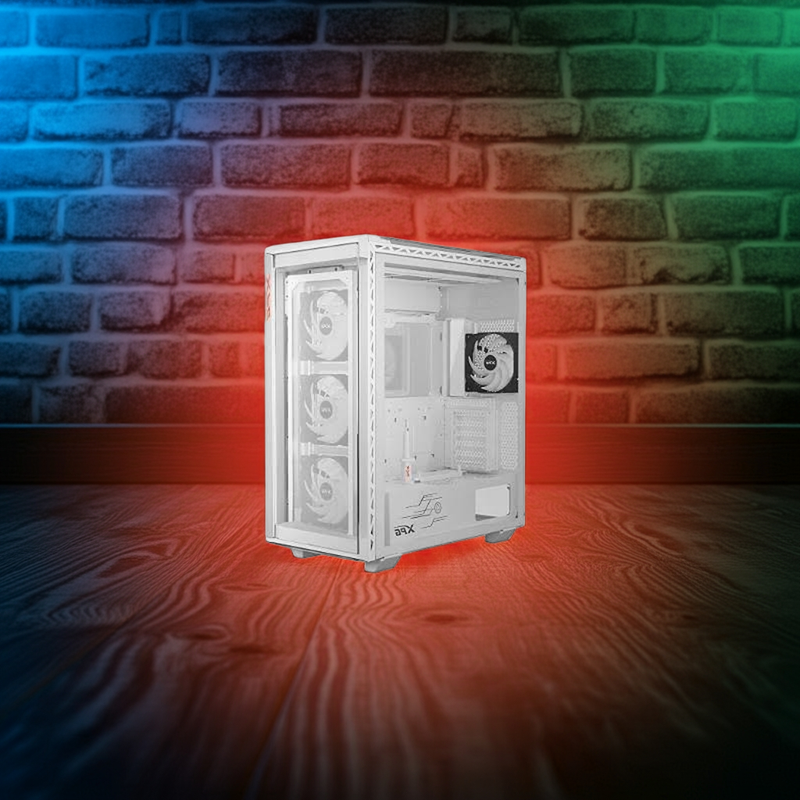 Gabinete com 4 painéis de vidro temperado