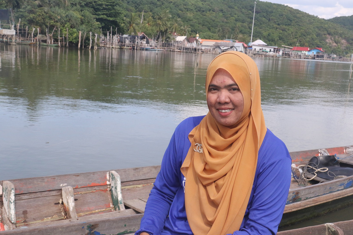 อุไรพรรณ หมอชื่น กลุ่มอนุรักษ์ชายฝั่งและฟาร์มทะเลชุมชนบ้านใหม่