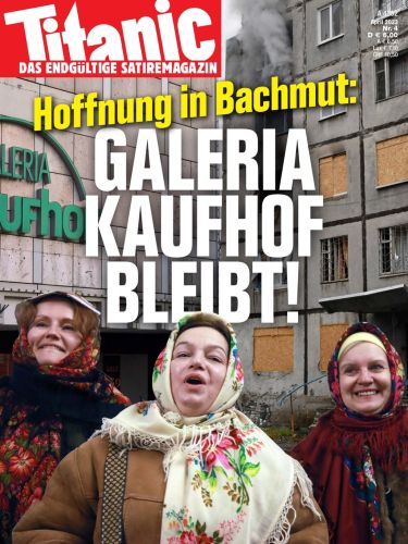 Cover: Titanic Satiremagazin No 04 2023