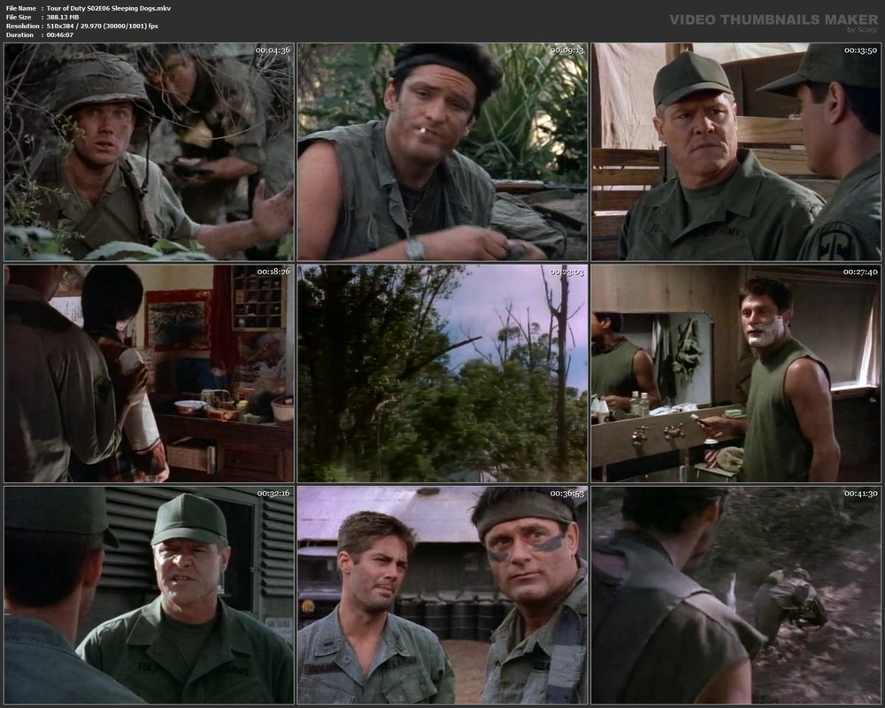 Tour of Duty S02E06 Sleeping Dogs.mkv