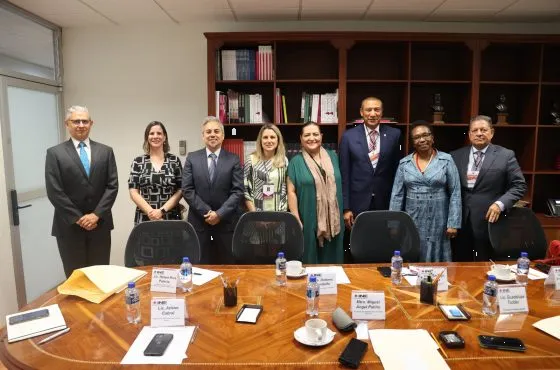 Se reúnen INE y la Misión COPPPAL previo a elecciones 2023