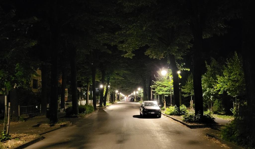 Castel Bolognese cambia luce: conclusi i lavori in viale Cairoli e via De Gasperi