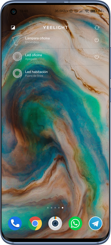 Widgets Xiaomi Yeelight