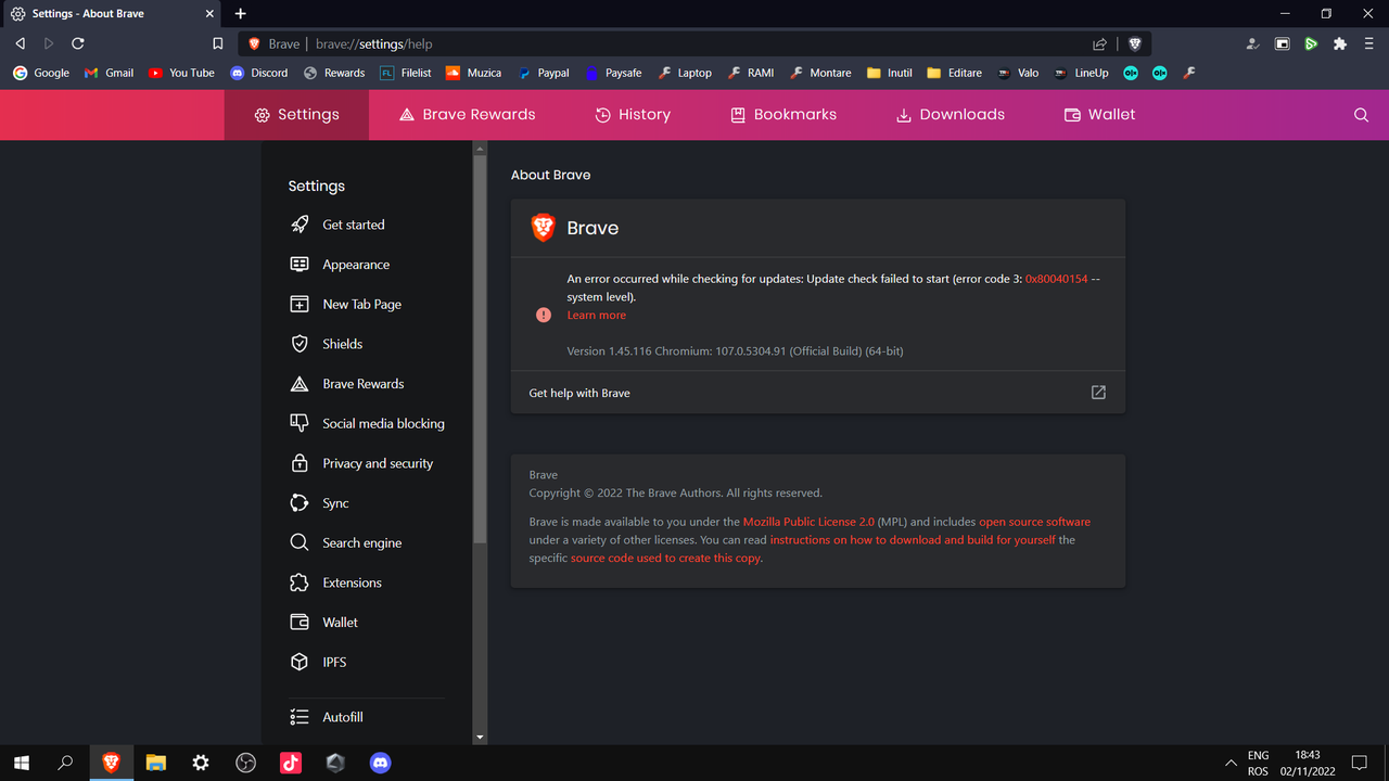 Uninstall Brave on Linux systems