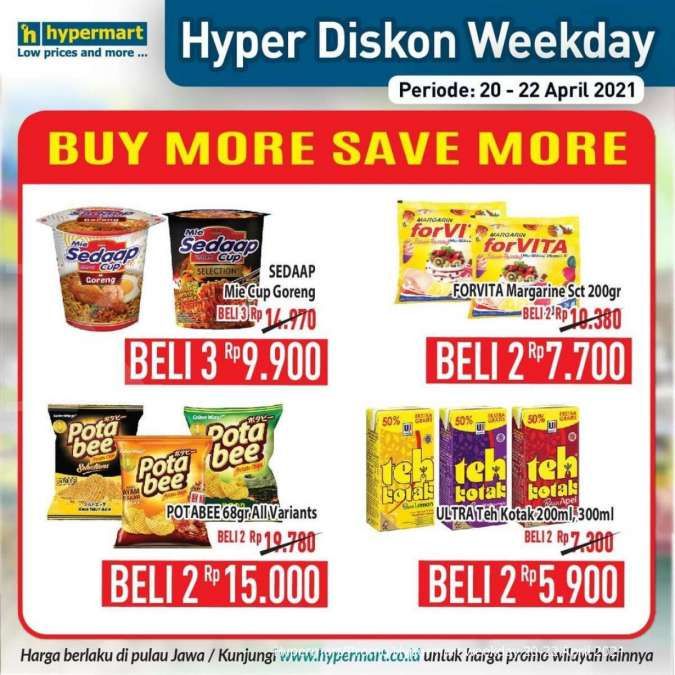 Katalog Promo Hypermart 20-22 April 2021 
