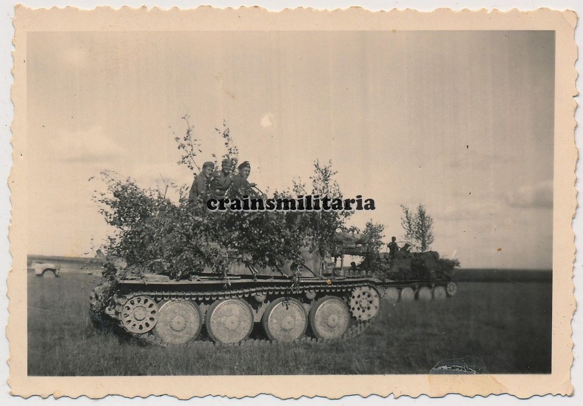Orig. Foto Sturmpanzer 38 (t) GRILLE Panzerhaubitze Panzer 5.PD 