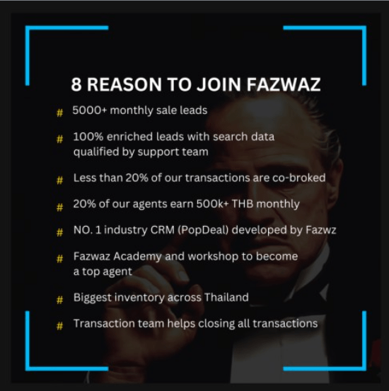 Why need FazWaz Property Agent Graphic