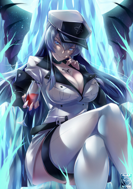 esdeath-akame-ga-kill-drawn-by-gainoob-f9b63febcf27193c650ce0