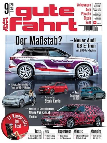 Cover: Gute Fahrt Automagazin September No 09 2023