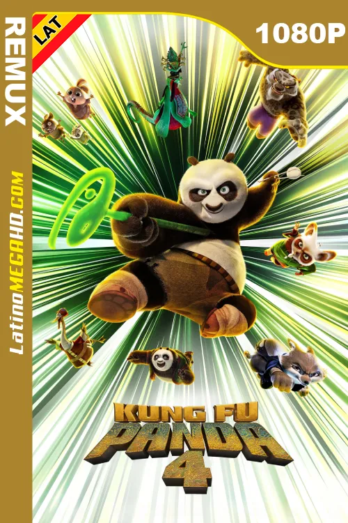 Kung Fu Panda 4 (2024) Latino HD BDREMUX 1080P (2024)