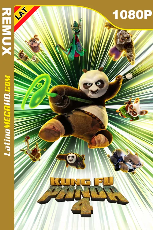 Kung Fu Panda 4 (2024) Latino HD BDREMUX 1080P