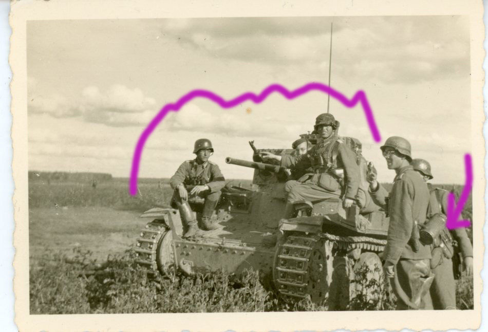 Beute Panzer Tank Praga 38T panzergrenadier Stoß