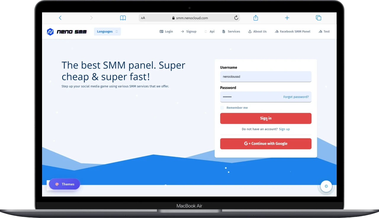 Simplify Blue Theme