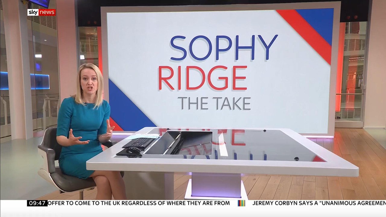 17 November - 08.30.00 - Sophy Ridge On Sunday. A new kind of po