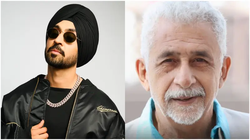 Diljit Dosanjh Controversy Receives Backing from Naseeruddin Shah