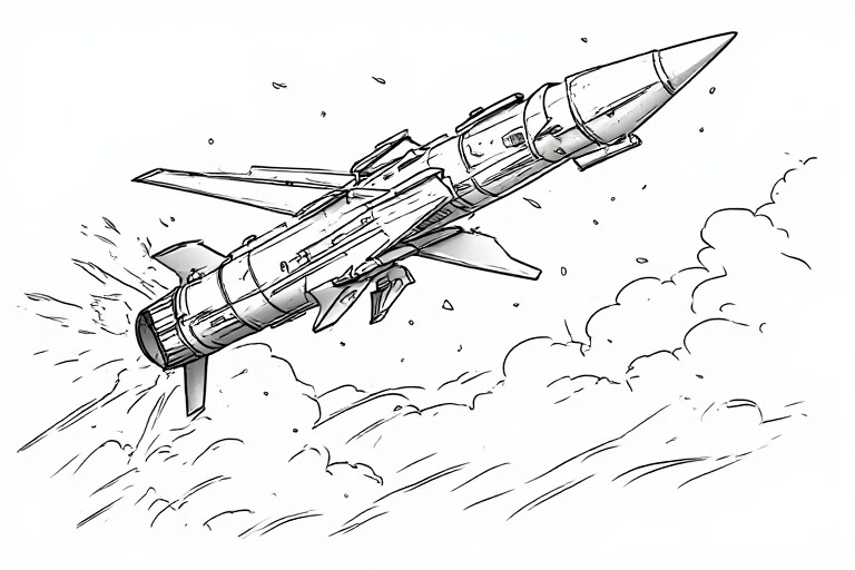 Ukrainian-rocket-drone-Flaming-(13)