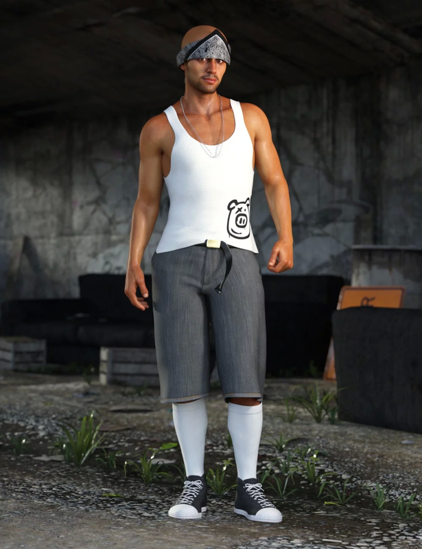 dForce Street Smarts Outfit for Genesis 8 Male(s)