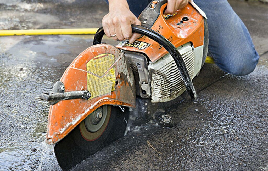 Алмазный диск по асфальту