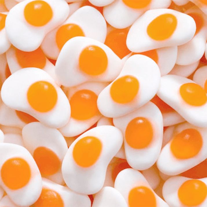 Oeufs frits bonbons