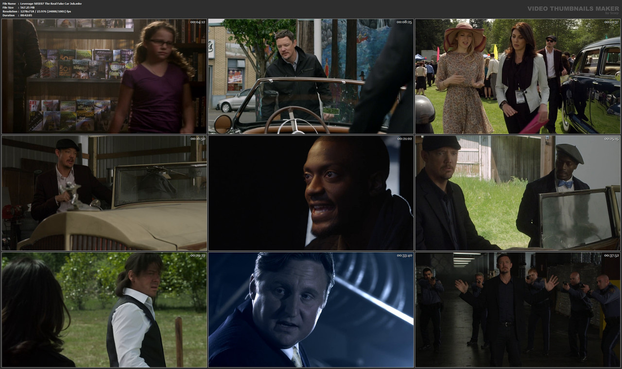 Leverage S05E07 The Real Fake Car Job.mkv