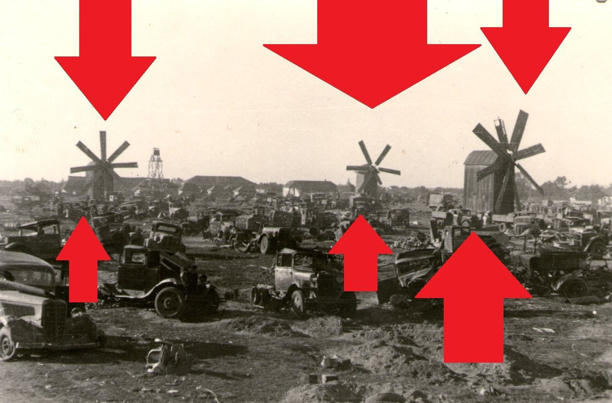 Foto,Windmühle,windmill,Mühle,Wehrmacht,Lkw,Schl