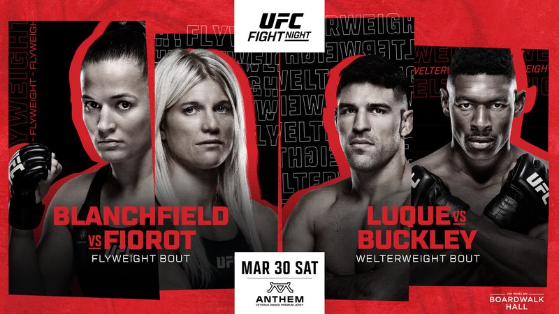 Пуснаха постера за UFC Fight Night: Бланчфилд - Фиоро