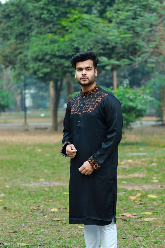 Cotton Printed Panjabi