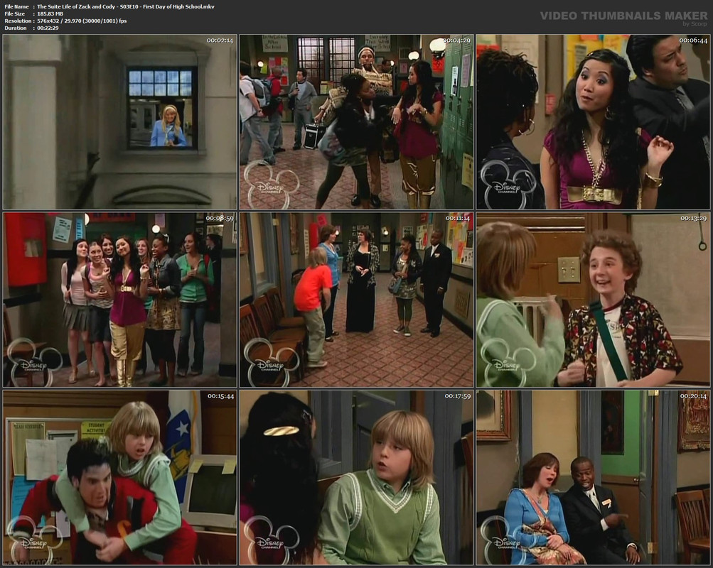 The Suite Life of Zack and Cody - S03E10 - First Day of High School.mkv