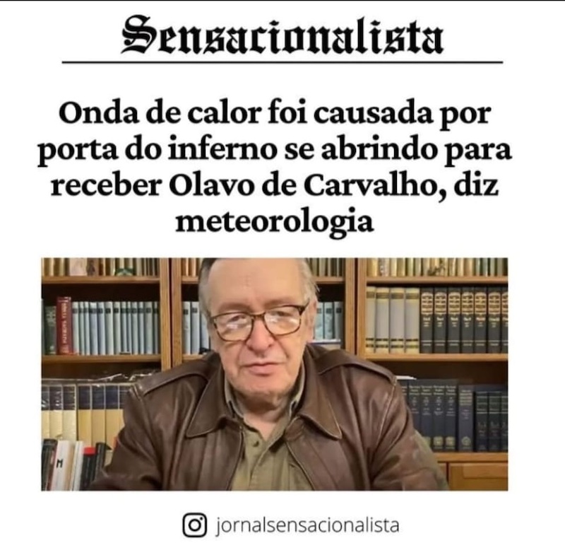 Já Somos um País Fascista - por Dodô Azevedo (Parte IV) - Página 7 Olavo