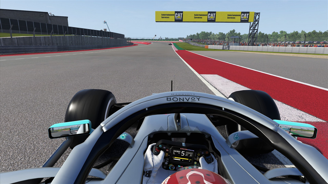 F1 2019 United States realistic sponsorboards update RaceDepartment