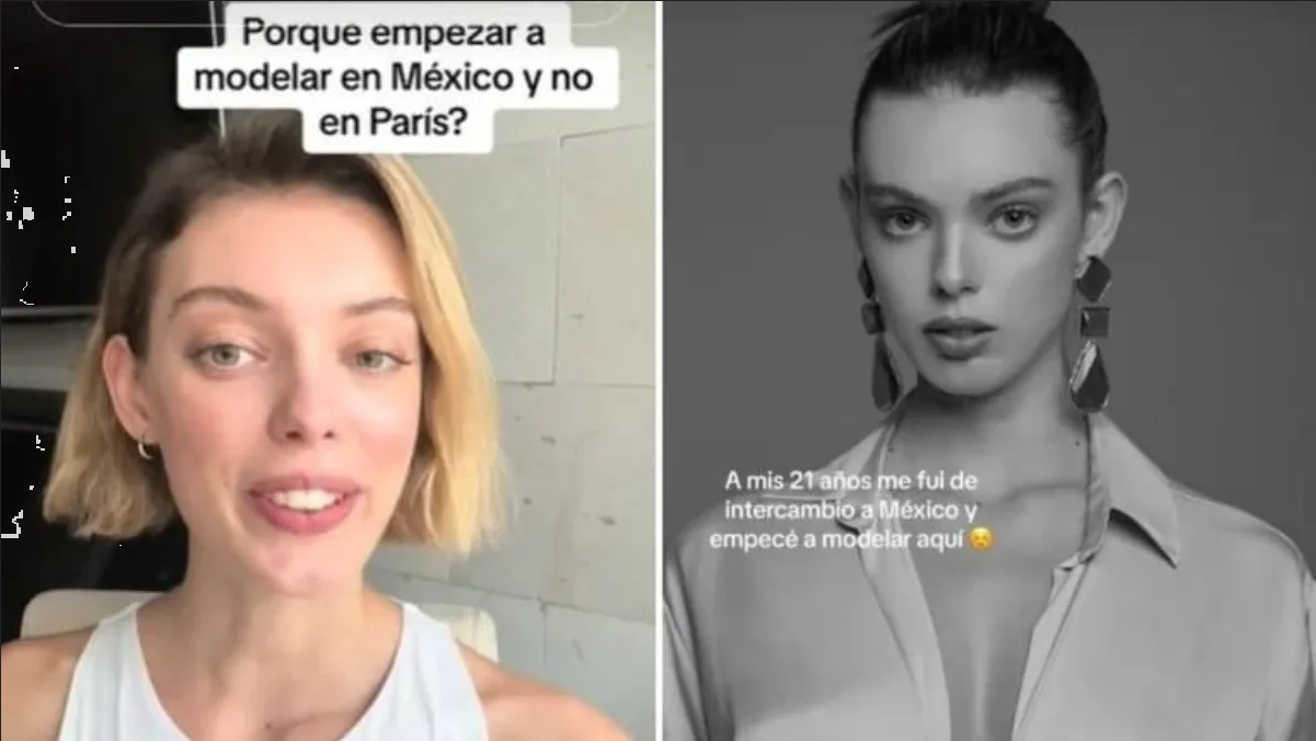 Francesa se vuelve viral al encontrar en México su sueño de ser modelo: VIDEO